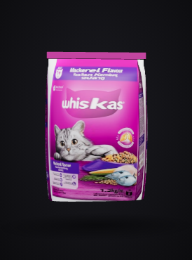 Whiskas Ikan Kembung tampak depan